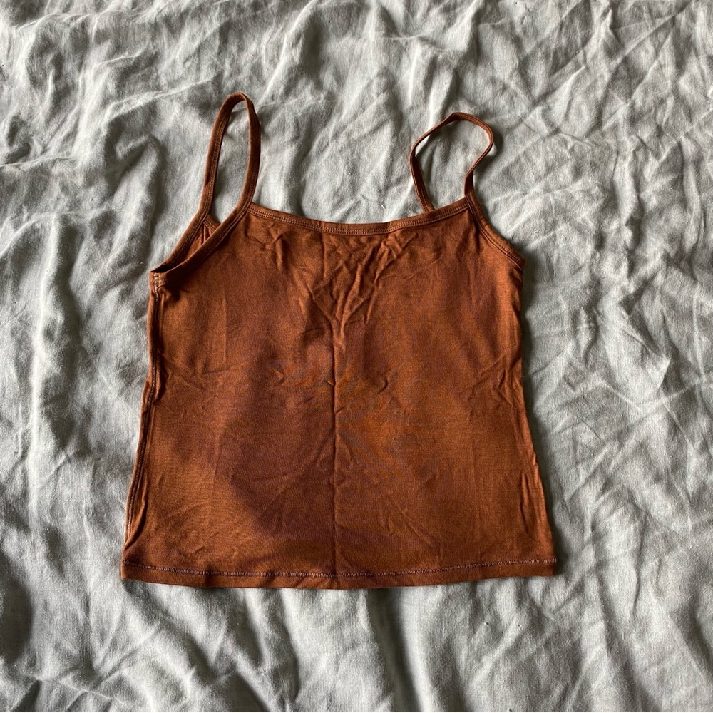 SKIMS Rust Sleep Tank